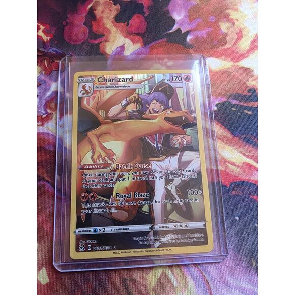 charizard pokemon card tg03 tg30 Pokemon Sword and Shield Lost Origin Charizard #TG03/TG30 Trainer Gall –  Rotterdam Comics main image 1